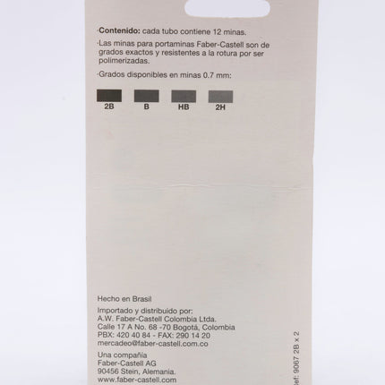 Minas 2B 0.7 Mm x2 Faber Castell
