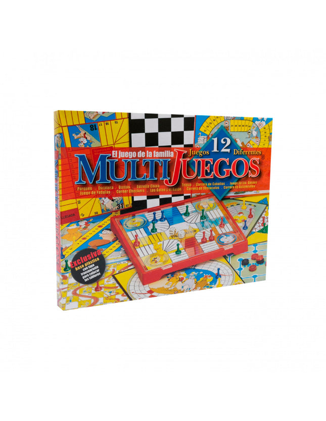 Juego De Mesa Multijuegos x 12