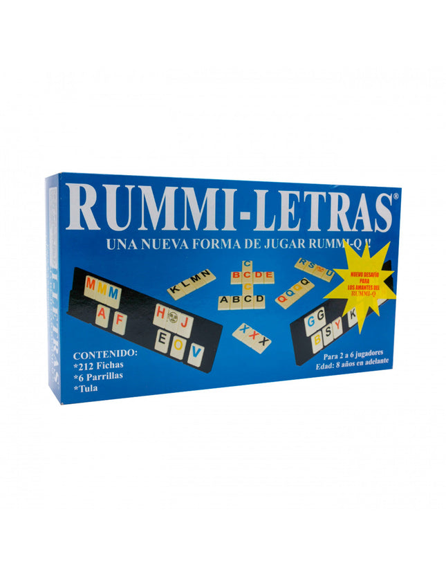 Juego De Mesa Rummi Letras