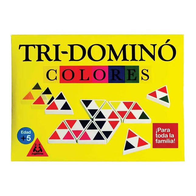 Juego De Mesa Tri-Dominó Colores