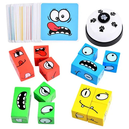 Cubo Mágico Cambia Caras