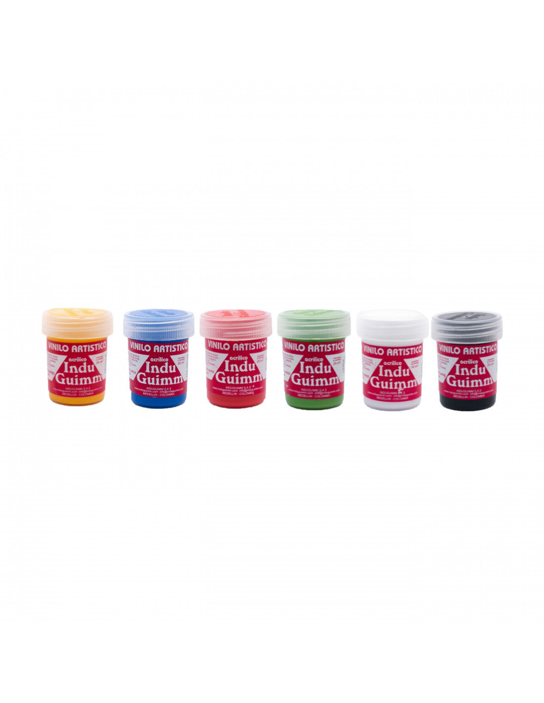 Vinilo Induguim a base de agua 29 ml x 6