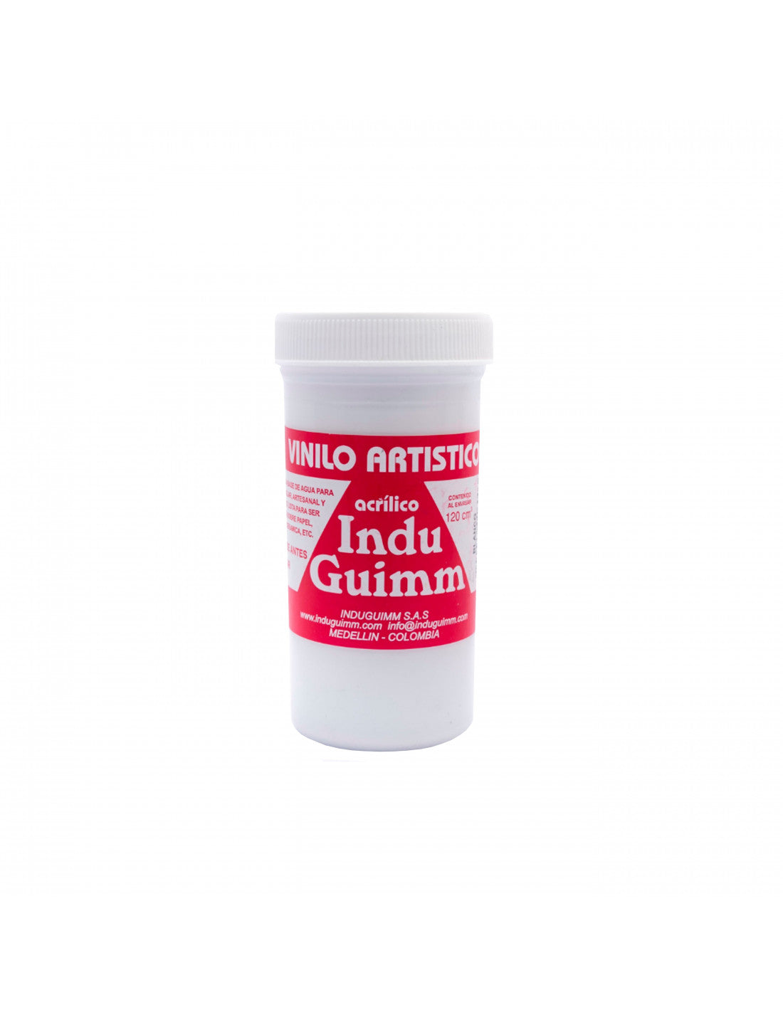 Vinilo Induguimm a base de agua 120cc Blanco