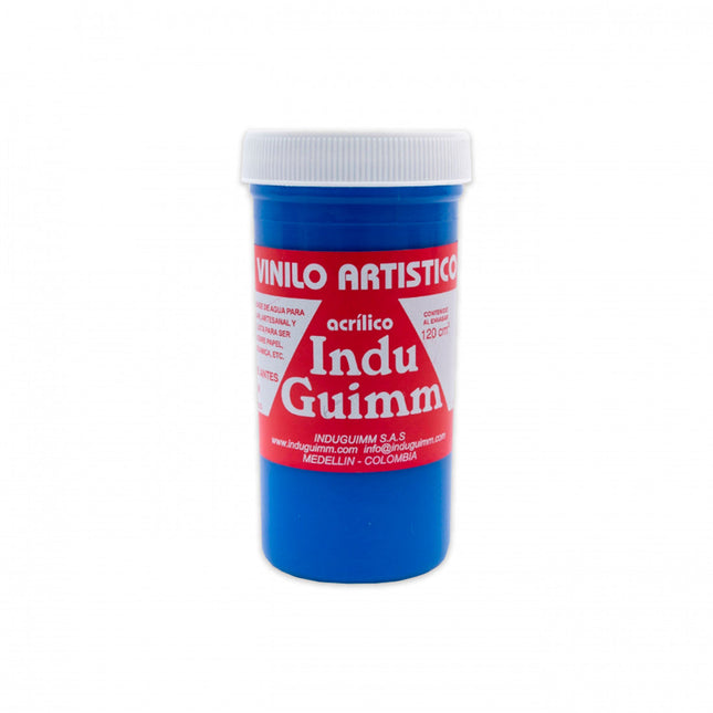Vinilo Induguimm a base de agua 120cc Azul Oscuro