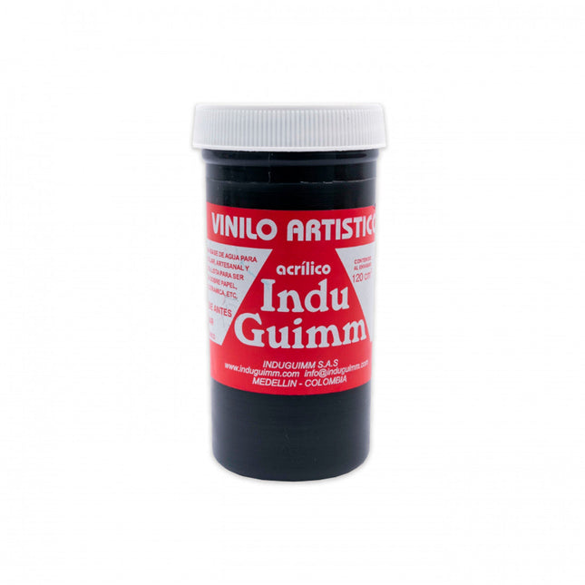 Vinilo Induguimm a base de agua 120cc Negro