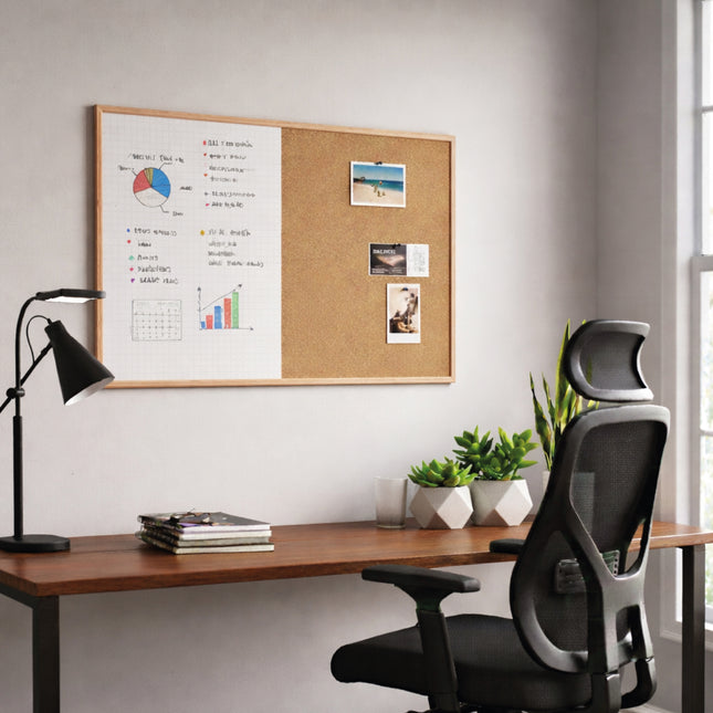 Tablero Mixto Marco Madera 40x60 cm | Artecma