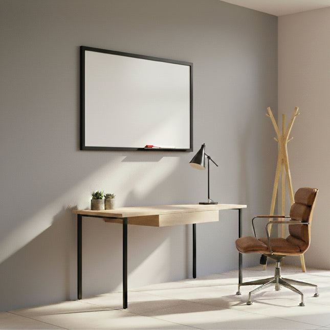 Tablero Acrílico Marco MDF Negro 60x80 cm | Artecma