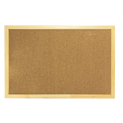 Tablero De Corcho Marco De Madera 40x60 cm | Artecma