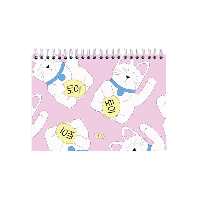 Sketchbook Tokio Neko Rosa Toy