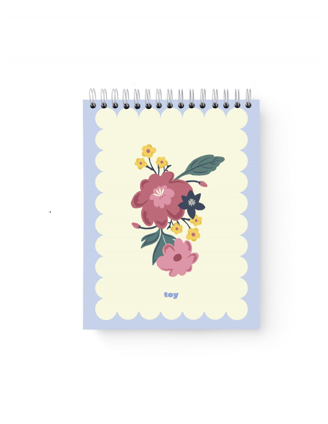 Cuaderno Hojas Blancas Tea Garden