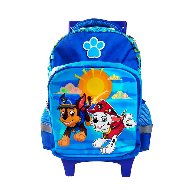Morral Con Ruedas Niño Paw Patrol 14'' | Little Mic