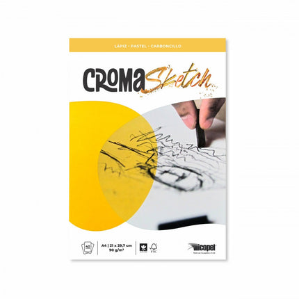 Block Croma Sketch A4 90 gr 40 Hojas | Icopel