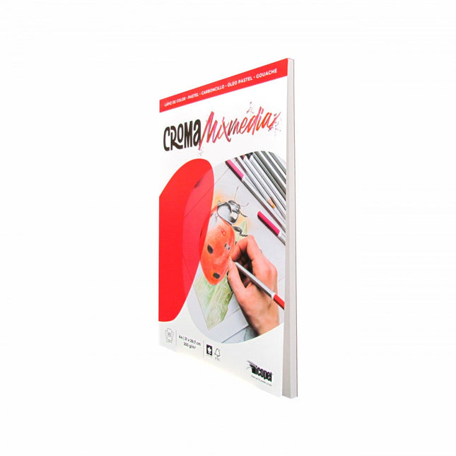 Block Croma Mix Media A4 250 gr 20 Hojas | Icopel