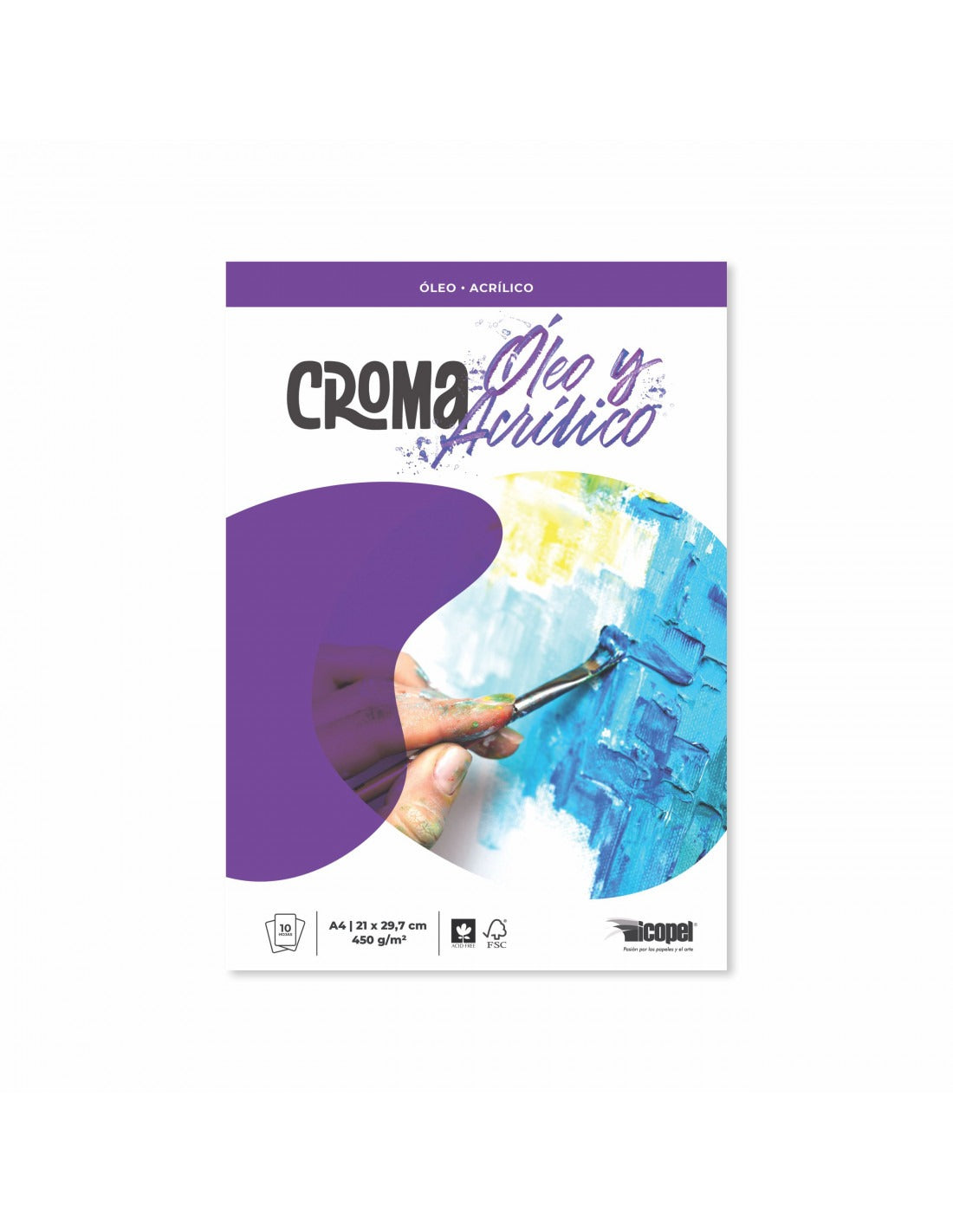 Block Óleo Y Acrílico Croma