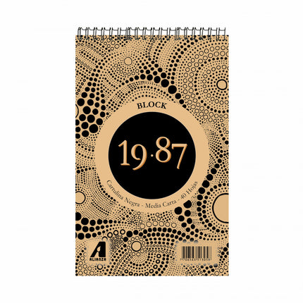 Block 19.87 Cartulina Negra 40 Hojas | Alianza
