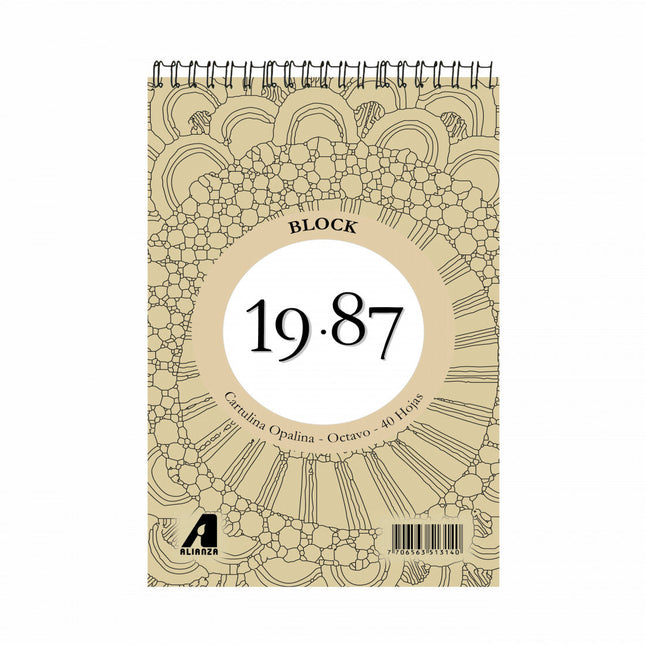 Block 19.87 Cartulina Opalina 40 Hojas | Alianza