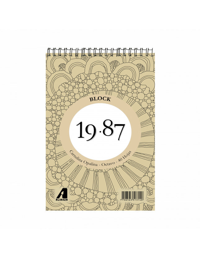 Block 19.87 Cartulina Opalina 40 Hojas | Alianza