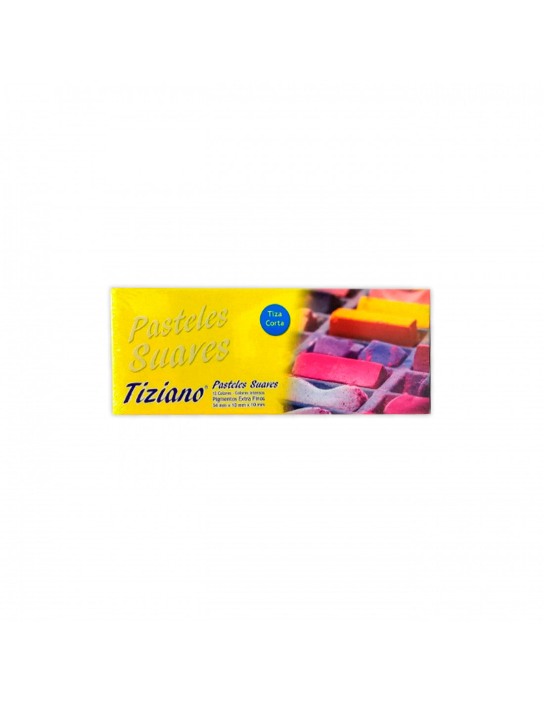 Tizas pastel Tiziano Suave x 12