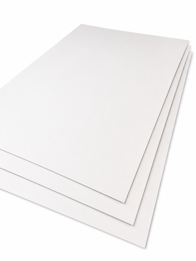 Cartón Paja Blanco 100x70 cm 390 gr | Icopel