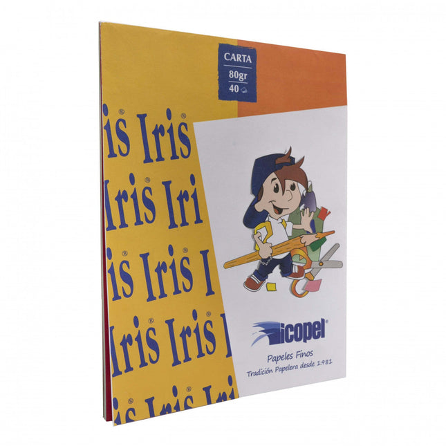 Block Iris Papel de colores tamaño carta | Icopel