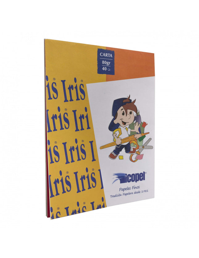 Block Icopel  Iris carta