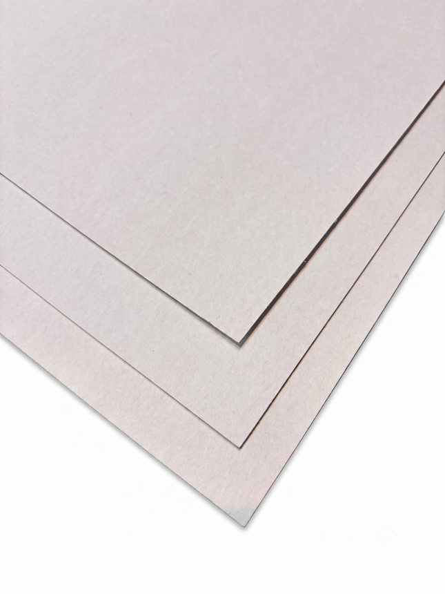 Cartón Paja Blanco 1/8 420 gr x5 Hojas | Icopel