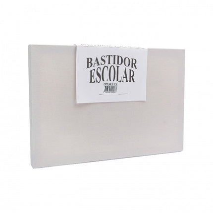 Lienzo escolar 20 x 30 cm en bastidor MDF listo para pintar

