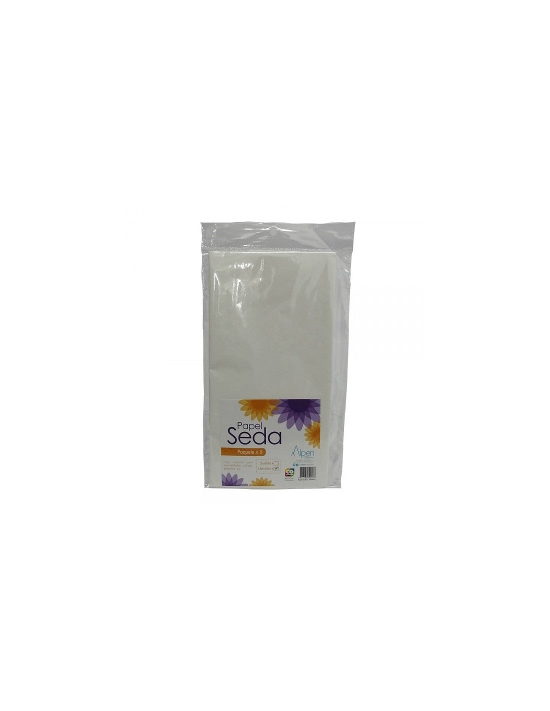 Papel Seda x 5 Blanco