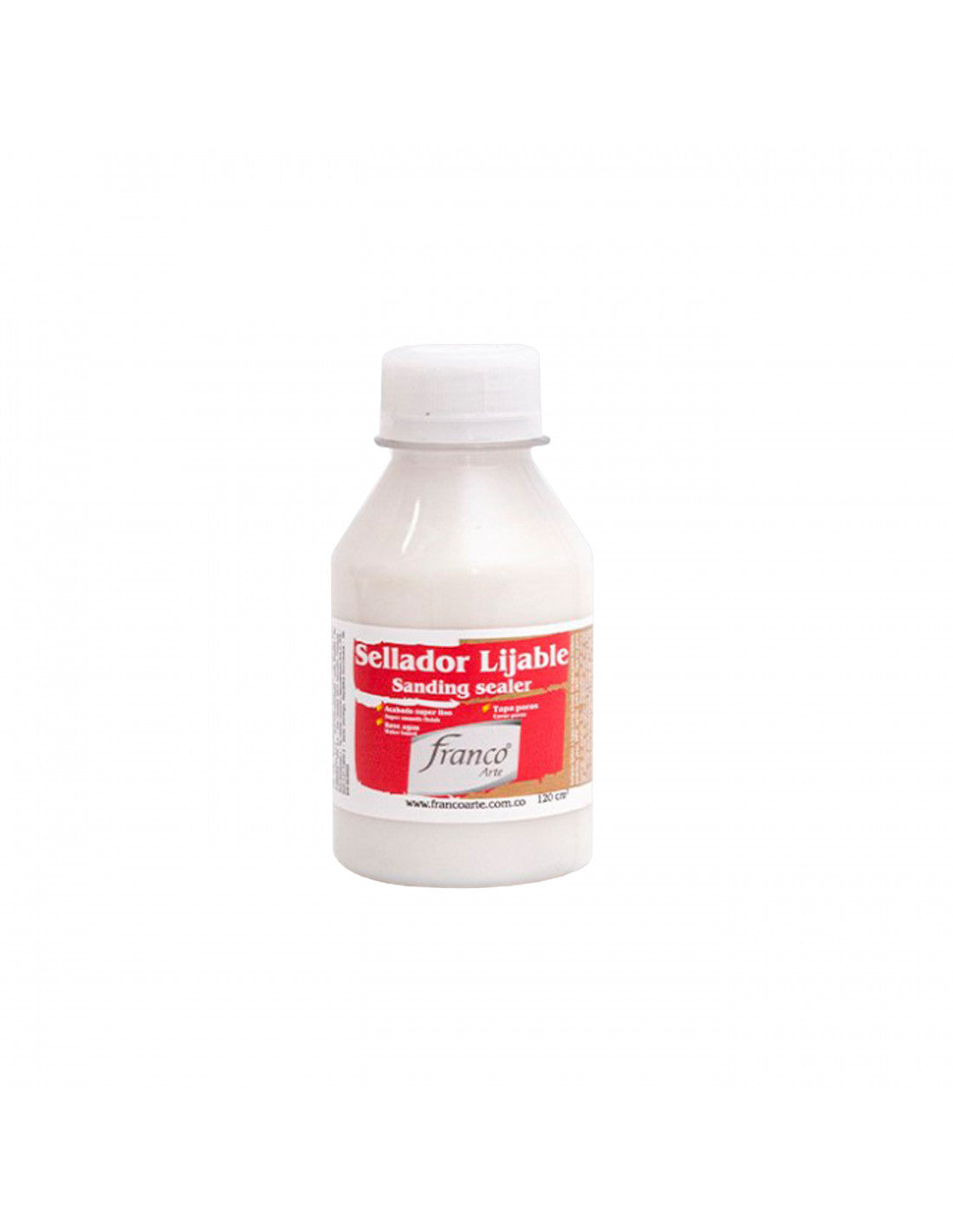 Sellador Lijable Base Agua 120 ml Franco Arte