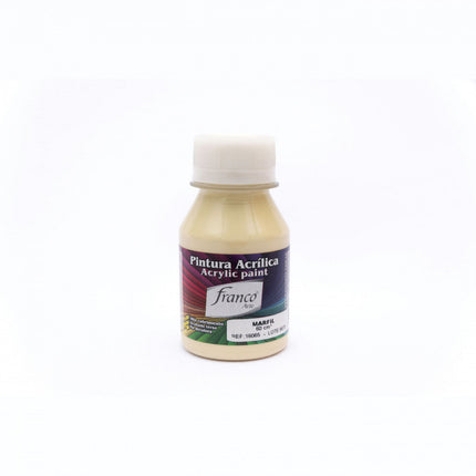 Pintura Acrílica Al Frío Marfil 60 ml Franco Arte