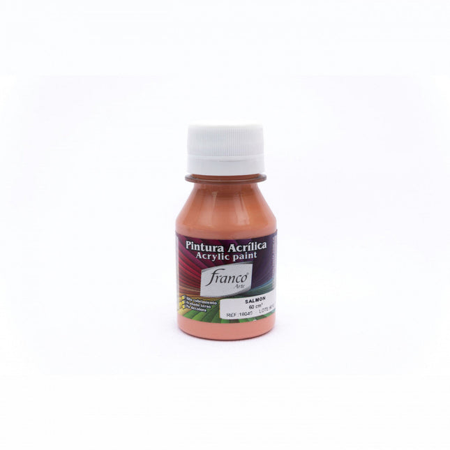 Pintura Acrílica Al Frío 60 ml Salmón Franco Arte