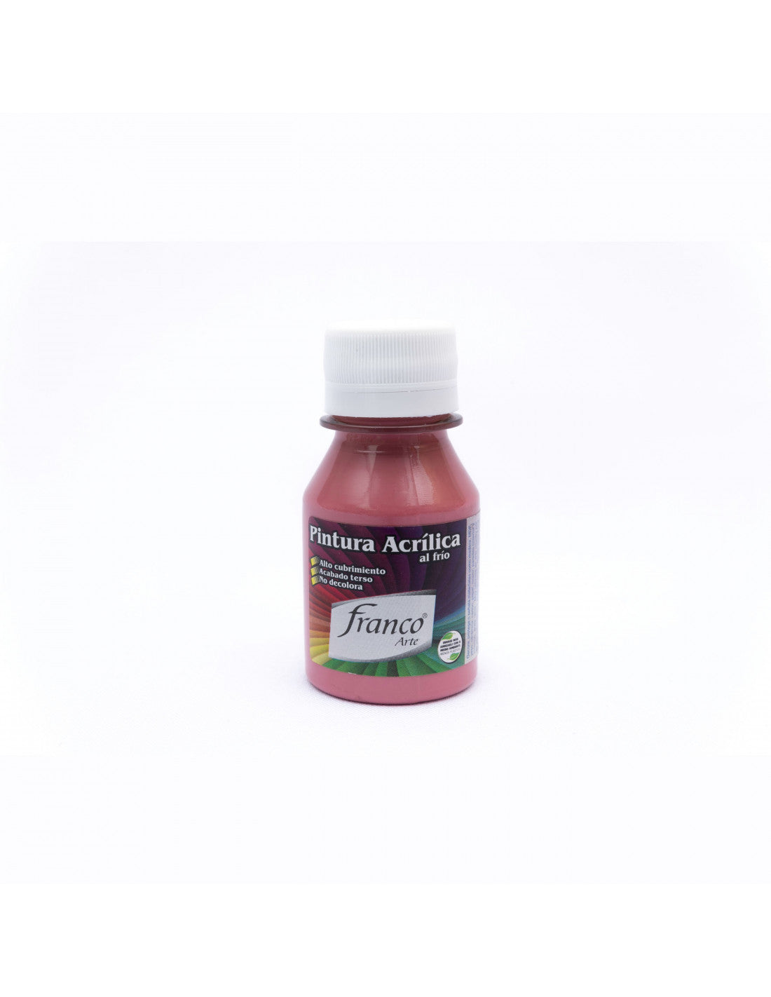 Pintura Acrílica Al Frío 60 ml Rosa Viejo Franco Arte