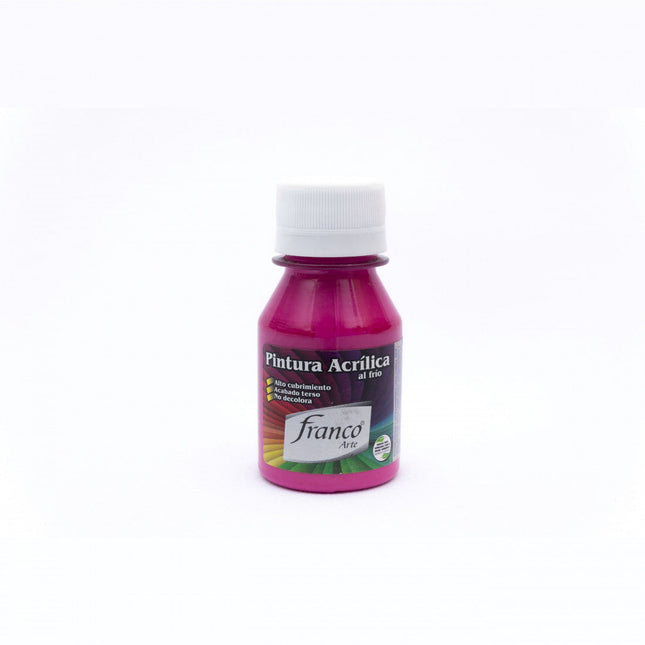 Pintura Acrílica Al Frío 60 ml Magenta Franco Arte