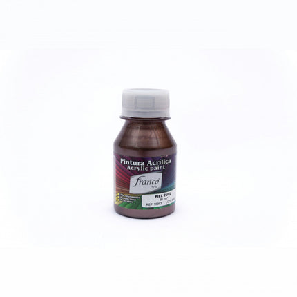 Pintura Acrílica Al Frío Piel Zulu 60 ml Franco Arte