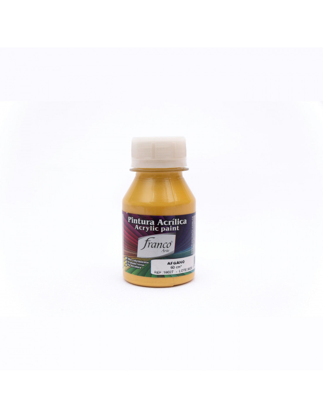 Pintura Acrílica Al Frío 60 ml Afgano Franco Arte