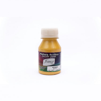 Pintura Acrílica Al Frío Afgano 60 ml Franco Arte