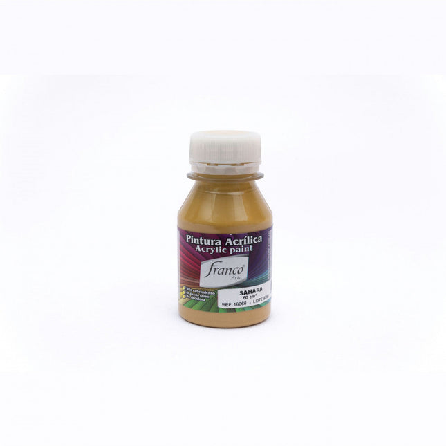 Pintura Acrílica Al Frío 60 ml Sahara Franco Arte