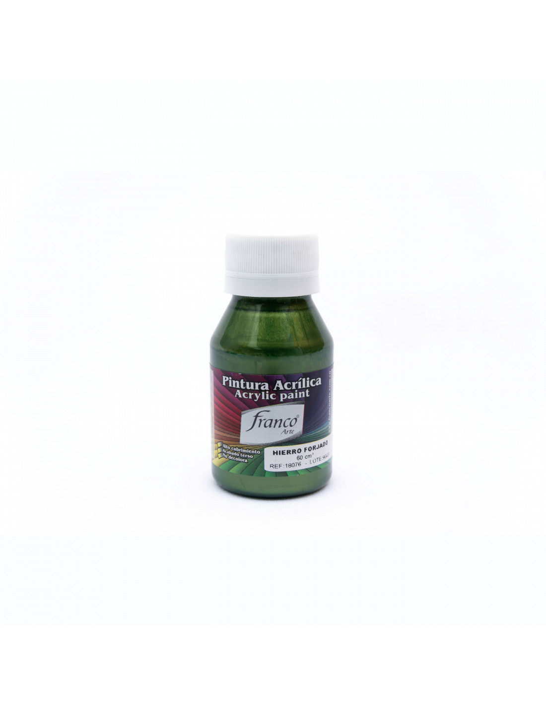 Pintura Acrílica Al Frío 60 ml Hierro Forjado Franco Arte