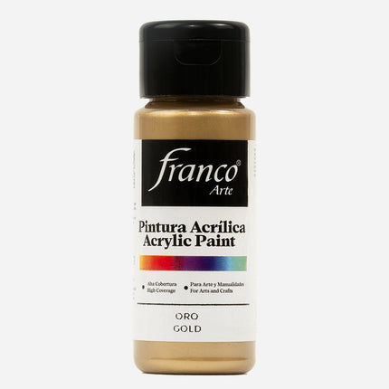 Pintura Acrílica Al Frío Metálicos y Especiales Franco Arte