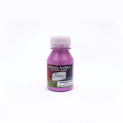 Pintura Acrílica Al Frío Magenta Claro 60 ml Franco Arte