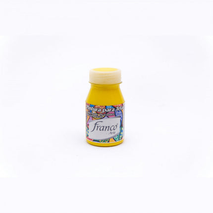 Pintura Para Tela 30 ml Amarillo Sol Franco Arte