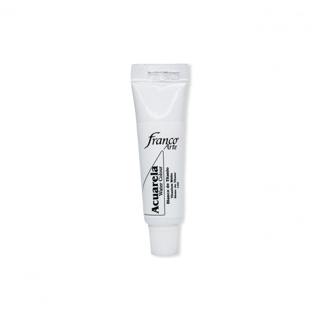 Acuarela 15 ml Blanco Titanio Franco Arte