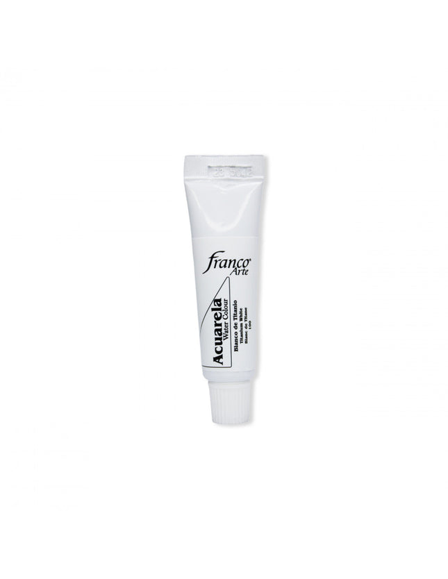 Acuarela 15 ml Blanco Titanio Franco Arte