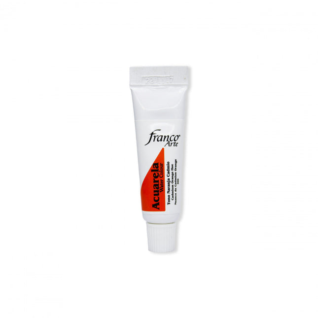 Acuarela 15 ml Tono Naranja Cadmio Franco Arte