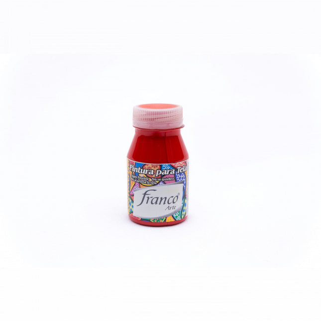 Pintura Para Tela 30 ml Rojo Primario Franco Arte