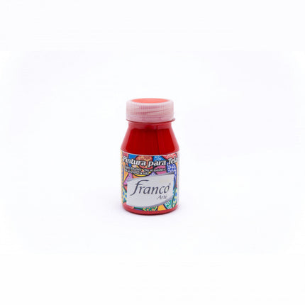 Pintura Para Tela 30 ml Rojo Primario Franco Arte