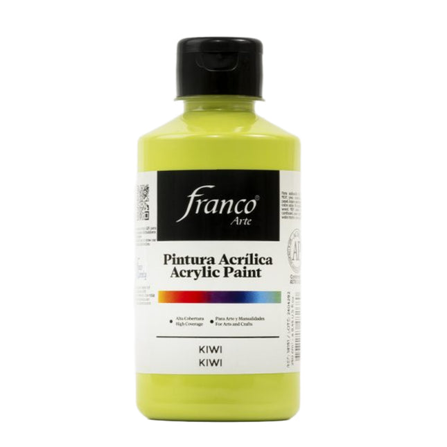 Pintura Acrílica Al Frío 250 ml Kiwi Franco Arte