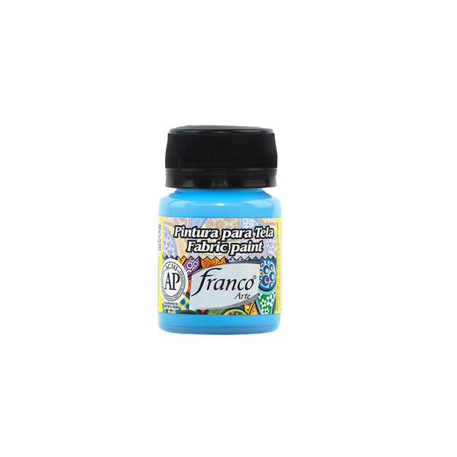 Pintura Para Tela 30 ml Azul Bebé Franco Arte