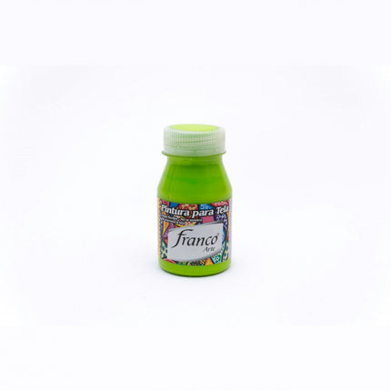 Pintura Para Tela 30 ml Verde Limón Franco Arte