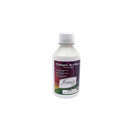 Pintura Acrílica Al Frío Blanco 250 ml Franco Arte